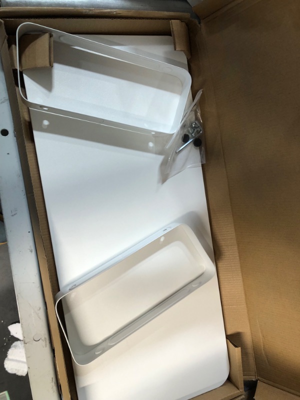 Photo 1 of WALI Particle Board Monitor Stand Riser 24 x 10 inch White