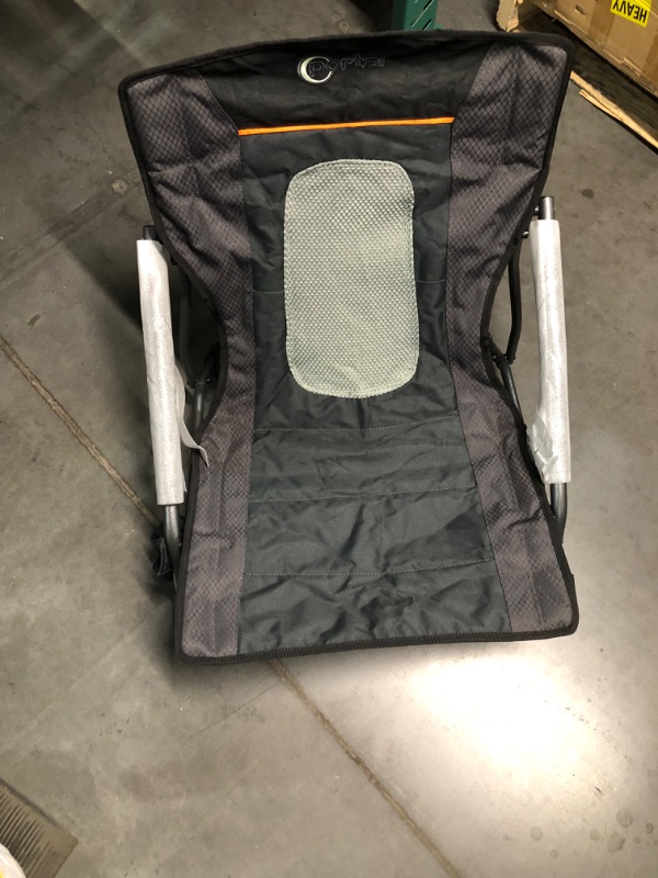 Photo 3 of (SEE NOTES) PORTAL Folding Camping Chair Supports 300 lbs, Black