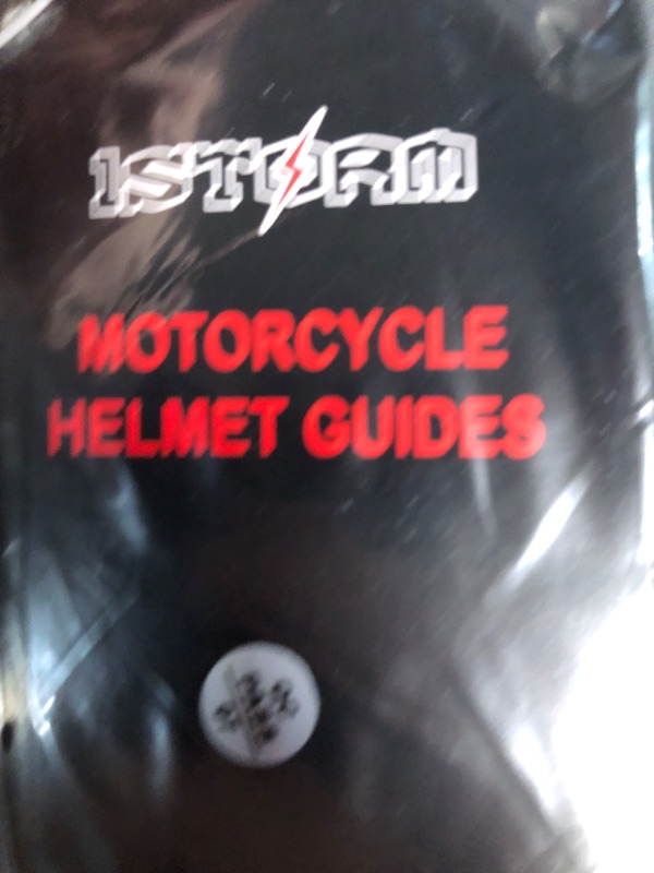 Photo 1 of 1Storm Motorcycle Full Face Helmet (GLOSSY WHITE)