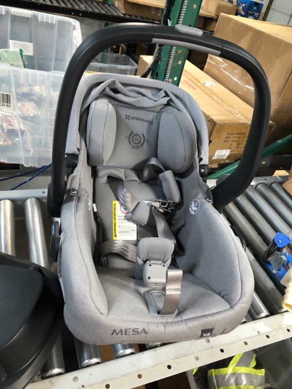 Photo 2 of MESA V2 Infant Car Seat- Stella, Grey mélange, Base for MESA V2