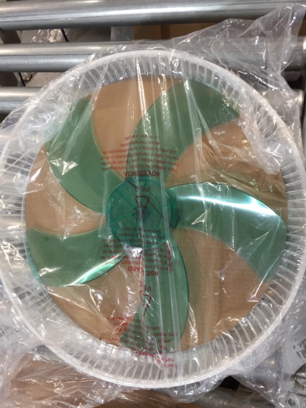 Photo 1 of VAGKRI Wall Mount Fan, 16 Inch Wall Fan with 5 Blades, 5 Speeds, 8 Hour Timer, 90° Oscillating 
