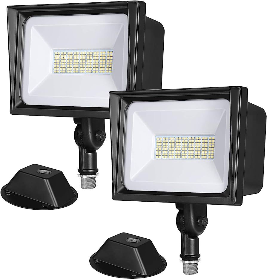 Photo 1 of DEWENWILS 2-Pack 65W LED Flood Light Outdoor