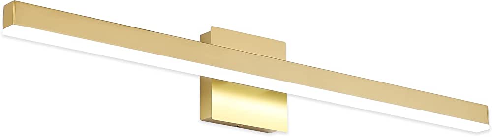 Photo 1 of Joossnwell Modern Gold Vanity Light Fixtures 31.5"