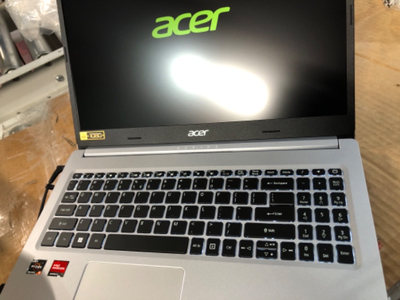 Photo 2 of acer Aspire Slim Laptop, 15.6" Full HD Display, Intel Celeron N4500 Processor, 36GB DDR4 Memory, 2TB PCIE SSD, WiFi 5, Microsoft 365 1-Year Subscription, Windows 11 Home in S Mode?Silver, JVQ MP 36Gl2TB PCIE SSD