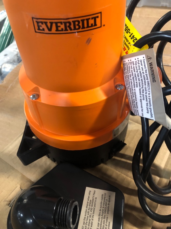 Photo 4 of 1/4 HP 2-in-1 Utility Pump
