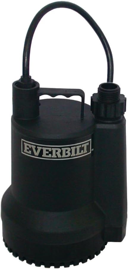 Photo 1 of [Working] Everbilt SUP54-HD 1/6 HP Plastic Utility Pump