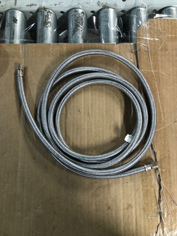 Photo 3 of [New] 10 ft. Stainless Steel Icemaker Connector