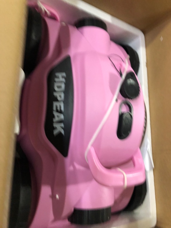 Photo 2 of (PARTS ONLY, NON-FUNCTIONAL) 
Cordless Robotic Pool Cleaner, HDPEAK Pool Vacuum Lasts 110 Mins, Auto-Parking, 