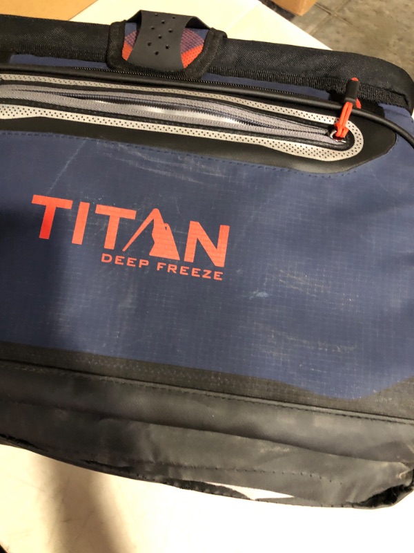 Photo 6 of Arctic Zone Titan Deep Freeze Zipperless Hardbody Cooler - 30 Can - Navy