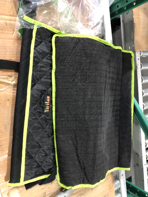 Photo 2 of nzonpet 4-in-1 Dog Car Seat Cover, 100% Waterproof Scratchproof Dog Hammock with Big Mesh Window - Green/Black