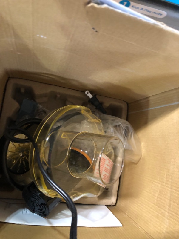 Photo 1 of Omega Juicer C2000B2 Large Chute High Speed Centrifugal Extractor For Fruits and Vegetables, Features 3 Speeds Compact Design Large Pulp Container, 250-Watts, Black