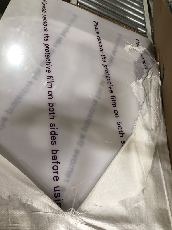 Photo 1 of Crystal Clear Heavy Duty Hard Chair Mat, 