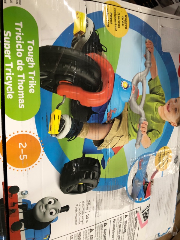 Photo 3 of Fisher-Price Thomas And Friends Tough Trike, Ride-On Toy Tricycle For Toddlers And Preschool Kids