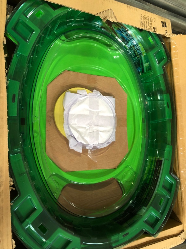 Photo 2 of BEYBLADE Burst QuadDrive Interstellar Drop Battle Set, Set Stadium, 2 Battling Tops and 2 Launchers, Toys for 8 Year Old Boys & Girls & Up