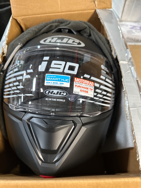 Photo 1 of ?003529133
HJC i90 Modular Motorcycle Helmet SF Black 4X-Large
New