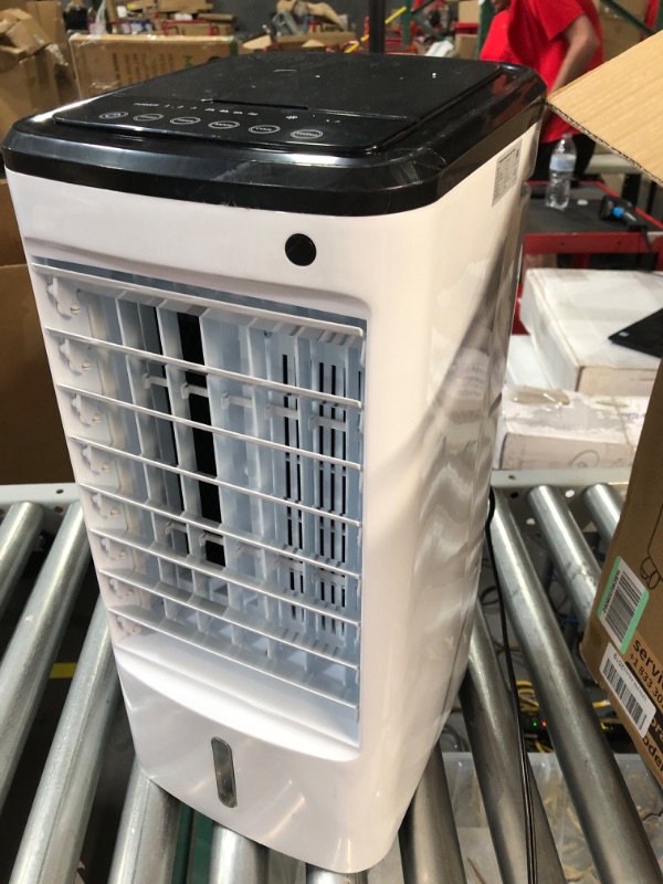 Photo 3 of * USED * 
TEMEIKE Portable Air Conditioner, 3-IN-1 Evaporative Air Cooler Windowless, 4 Modes & 3 Speeds Personal Swamp Cooler w/Humidifier, Remote & 12H Timer, 