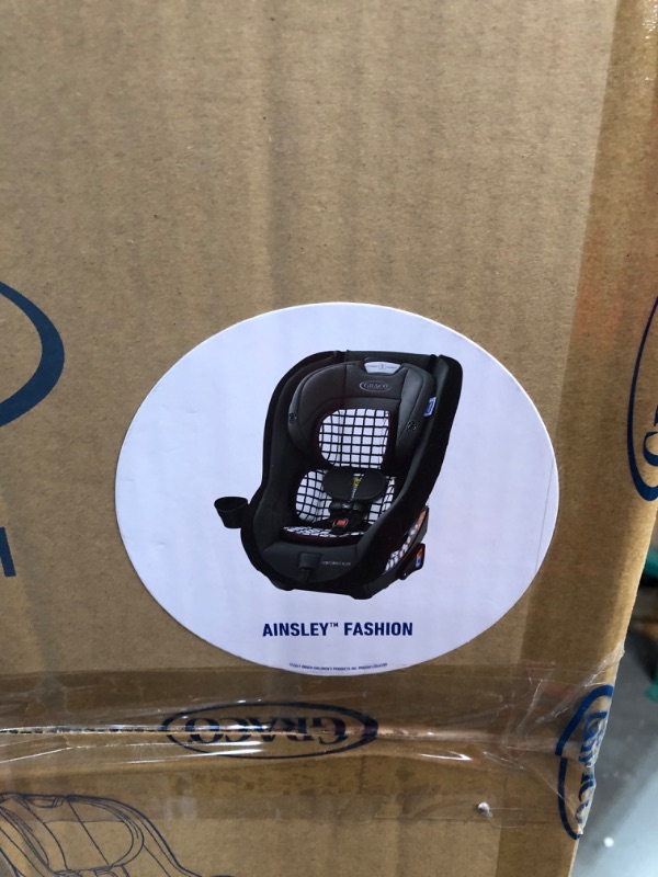 Photo 3 of Graco Contender Slim Convertible Car Seat, Ainsley