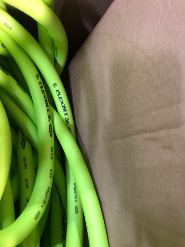 Photo 3 of * USED * 
Flexzilla Garden Hose 5/8 in. x 100 ft., Heavy Duty, Lightweight, Drinking Water Safe, ZillaGreen - HFZG5100YW-E