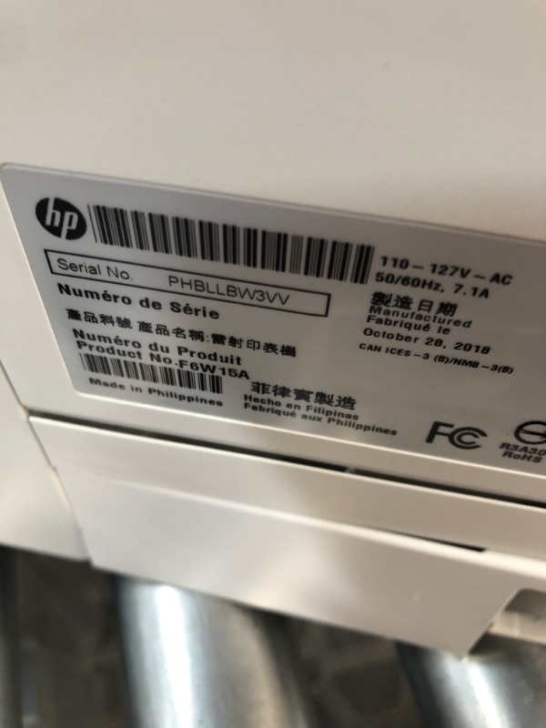 Photo 4 of HP LaserJet Pro M426fdw All-in-One Wireless Monochrome Laser Printer with Double-Sided Printing