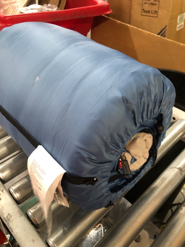 Photo 2 of * USED * 
Coleman Sun Ridge 40°F Warm Weather Sleeping Bag, Blue