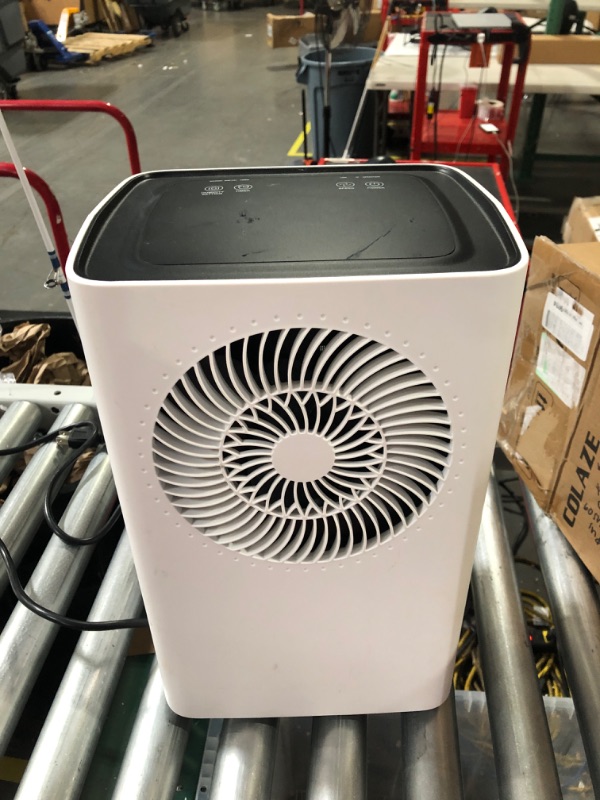 Photo 2 of * USED * 
2500 Sq. Ft 30 Pint Dehumidifier, COLAZE DH01 Energy Star Dehumidifiers with Drain Hose for Home Basement Bedroom Bathroom, Auto Defrost & Overflow Protection & Timer & Drying Function with 0.66 Gal Water Tank