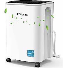Photo 1 of * USED * 
2500 Sq. Ft 30 Pint Dehumidifier, COLAZE DH01 Energy Star Dehumidifiers with Drain Hose for Home Basement Bedroom Bathroom, Auto Defrost & Overflow Protection & Timer & Drying Function with 0.66 Gal Water Tank