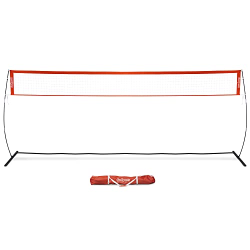 Photo 1 of * USED * 
GoSports 20 Ft Freestanding Volleyball Training Net for Indoor Our Outdoor Use - Instant Setup and Height Adjustable