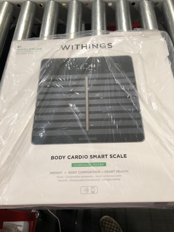 Photo 2 of **item used**
Withings Body Cardio Smart Scale WBS04 (for iOS/Android, Black)