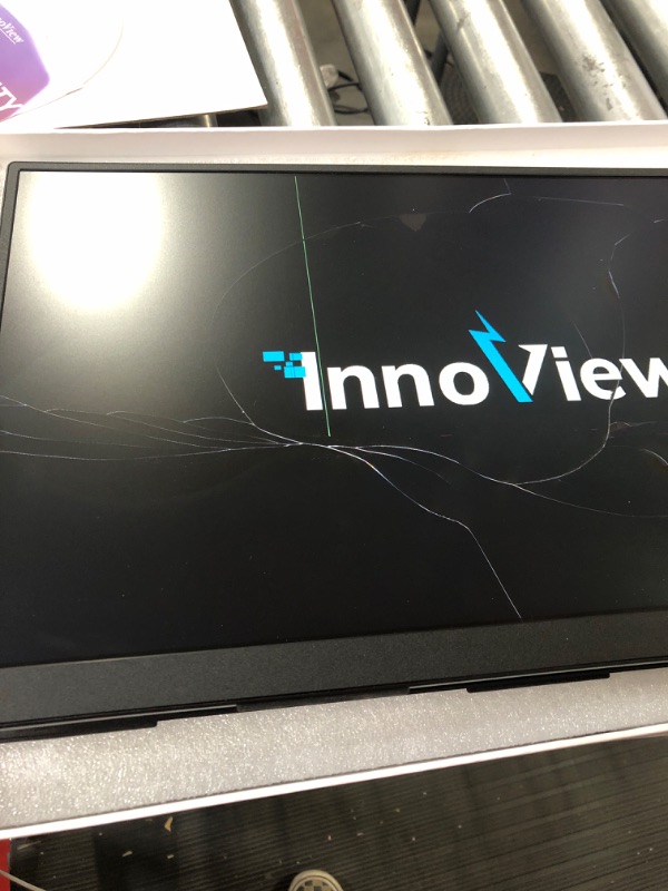 Photo 2 of * CRACKED SCREEN * 
InnoView 18.5 inch Portable Monitor, 99% sRGB 1080P FHD 