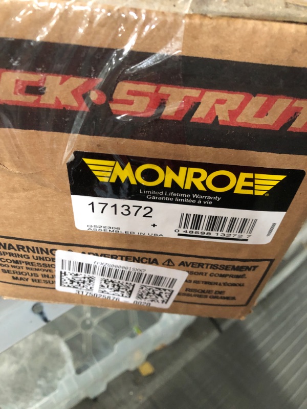 Photo 2 of Monroe Shocks & Struts Quick-Strut 171372 Strut and Coil Spring Assembly