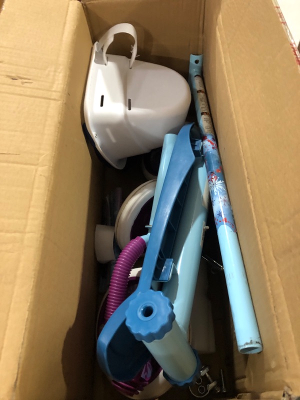 Photo 3 of * USED * 
Huffy 78919 Frozen 2 Girl Scooter for Kids, Elsa & Anna Graphics