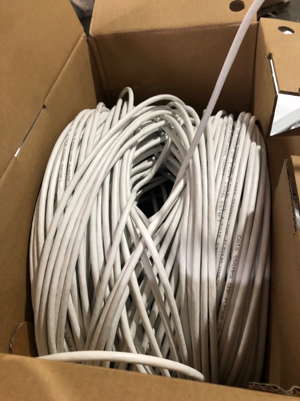 Photo 3 of CAT6 Plenum (CMP) Cable 1000FT 