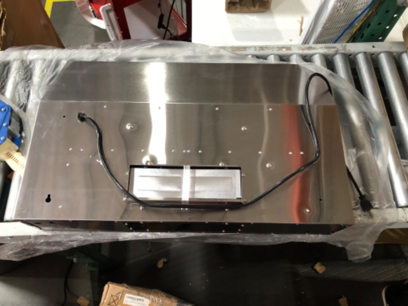 Photo 1 of 30 Inch Under Cabinet Range Hood with 900-CFM, 4 Speed Gesture Sensing&Touch Control Panel, Stainless Steel Kitchen Vent