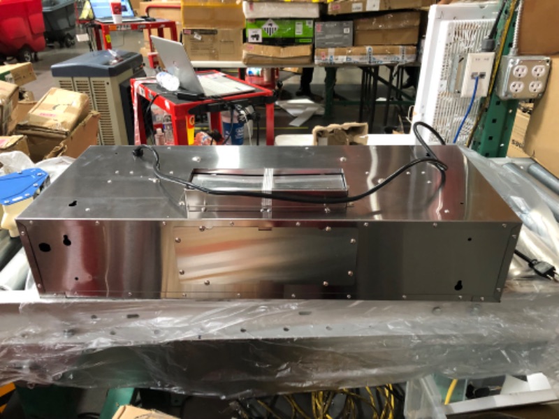 Photo 1 of 30 Inch Under Cabinet Range Hood with 900-CFM, 4 Speed Gesture Sensing&Touch Control Panel, Stainless Steel Kitchen Vent