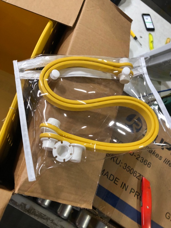 Photo 1 of (notes) Really Good Stuff Plastic Shelf Baskets yellow