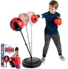 Photo 1 of  Punching Bag and Boxing Gloves Set for Kids