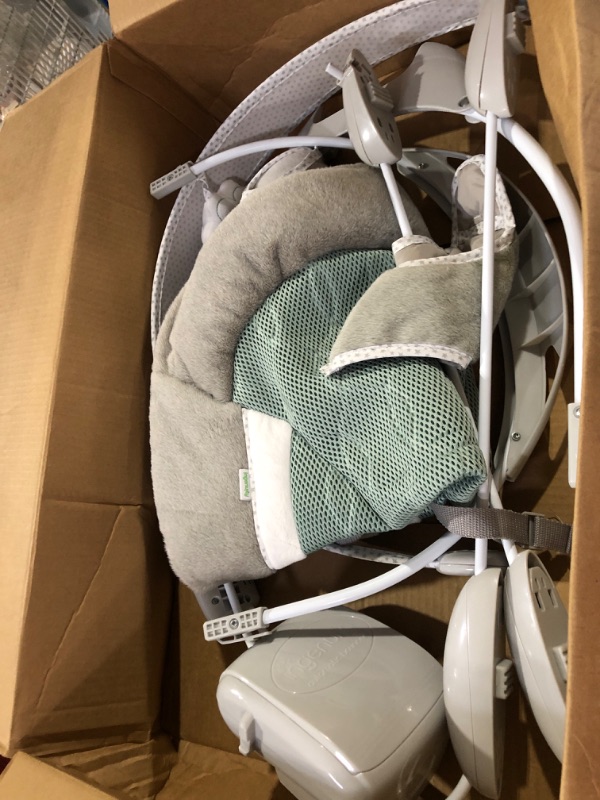 Photo 2 of * USED * 
Ingenuity SmartBounce Automatic Baby Bouncer Seat with White Noise - Pemberton