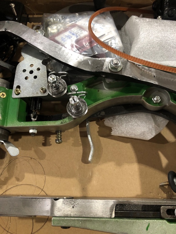 Photo 3 of * USED * 
ColouredPeas 2021 Cobbler Sewing Machine 110V 250W Motor with Stainless Steel Base Green?…