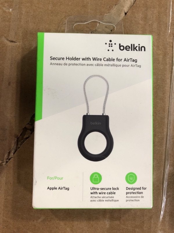 Photo 1 of Belkin AirTag Case with Wire Cable