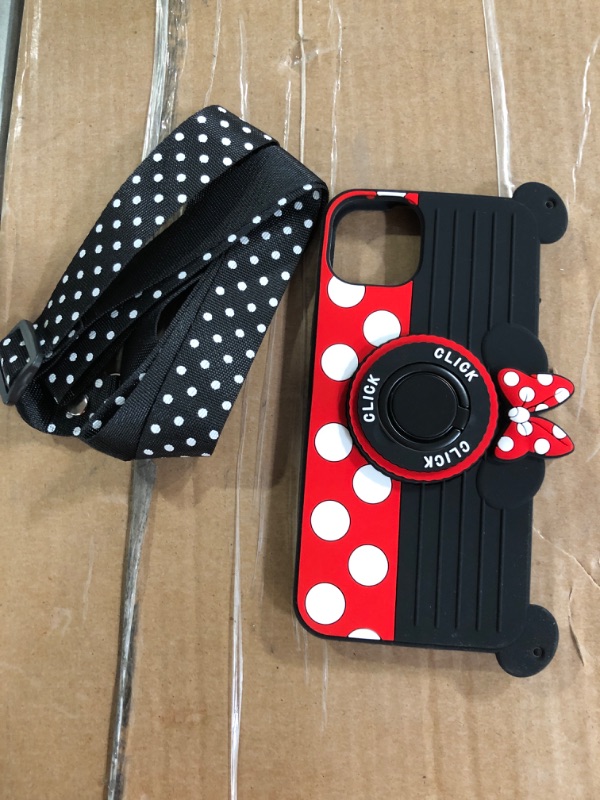 Photo 2 of iphone 14+ minnie mouse phone case