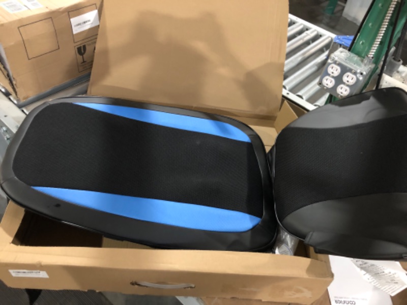 Photo 1 of Comfier Shiatsu Back Massager with Heat -Deep Tissue Kneading Massage Seat Cushion, Massage Chair Pad for Full Back, Electric Body Massager for Home or Office Chair use, Gifts for Men, Dad Black