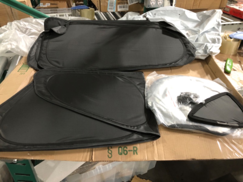 Photo 2 of **See Notes** 
T TGBROS Custom Fit for Windows Sunshade 2020-2022 Tesla Model Y Windshield 