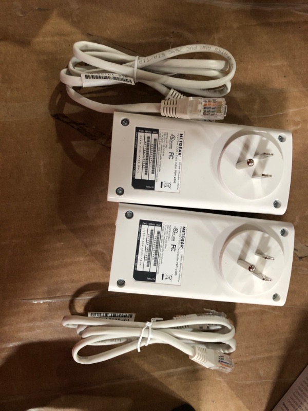 Photo 1 of NETGEAR Powerline adapter Kit, 1200 Mbps Wall-plug