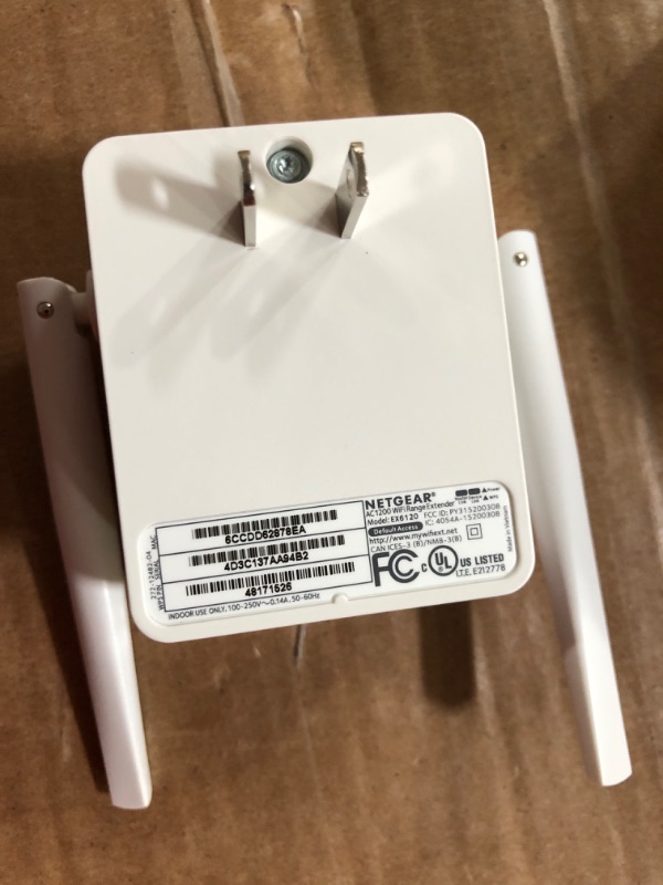 Photo 2 of NETGEAR Wi-Fi Range Extender EX6120 