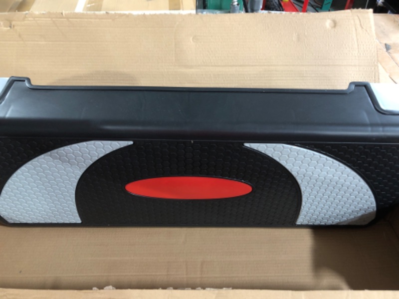 Photo 1 of BalanceFrom Adjustable Workout Aerobic Stepper Step Platform Trainer, 4 Removable Raisers Included