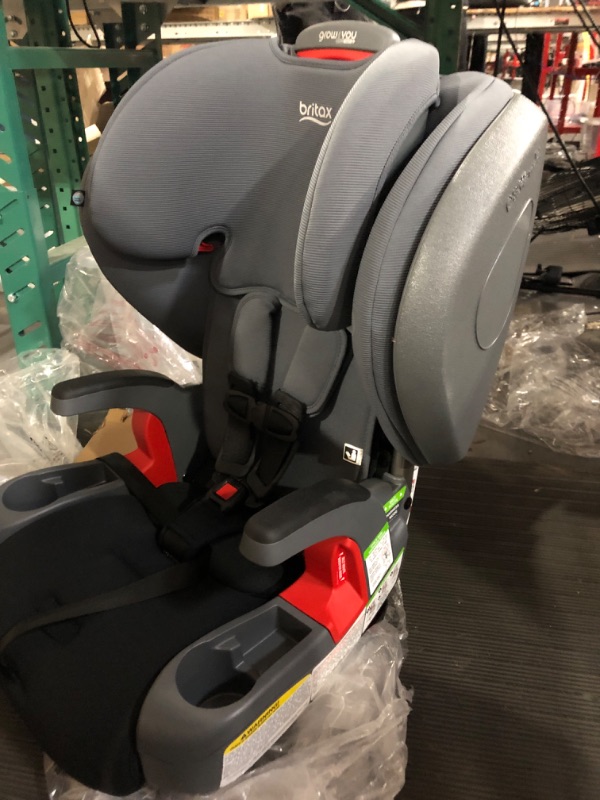 Photo 4 of Britax Grow with You ClickTight+ Harness-to-Booster, Black Ombre SafeWash ClickTight Plus Black Ombre