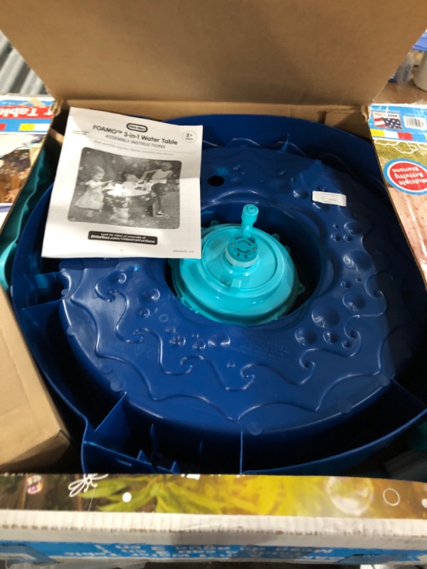 Photo 2 of **PARTS ONLY** Little Tikes FOAMO 3-in-1 Water Table with Play Accessories