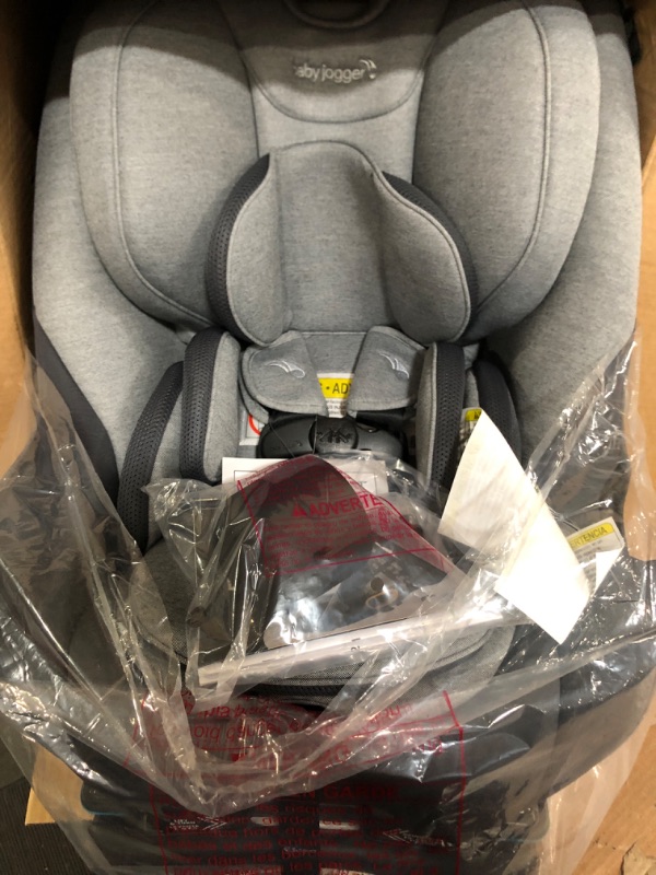 Photo 3 of Baby Jogger City Turn Rotating Convertible Car Seat | Unique Turning Car Seat Rotates for Easy in and Out, Phantom Grey