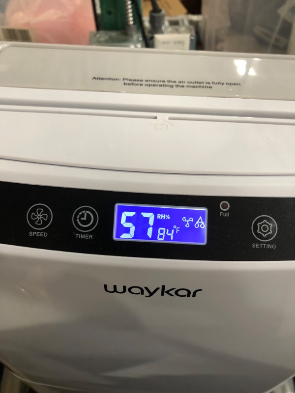 Photo 5 of **FOR PARTS OR REPAIR** SEE NOTES**
Waykar 2000 Sq. Ft Dehumidifier 34 Pints 