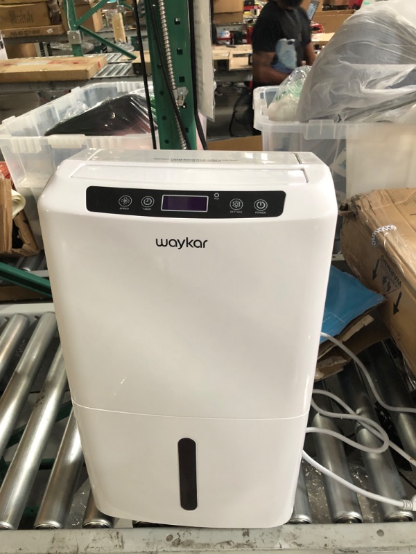 Photo 2 of **FOR PARTS OR REPAIR** SEE NOTES**
Waykar 2000 Sq. Ft Dehumidifier 34 Pints 